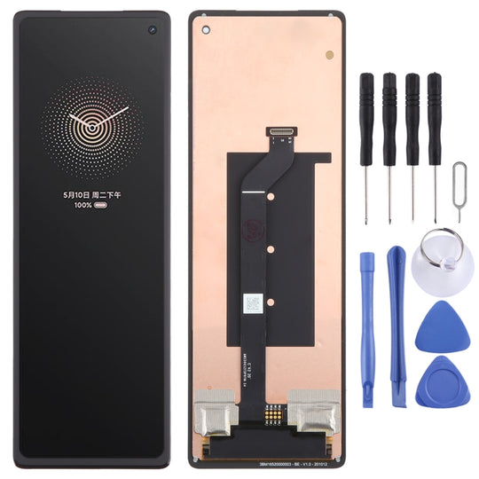 Originaler OLED-Material-LCD-Sekundärbildschirm und Digitizer-Vollmontage für Xiaomi Mi Mix Fold