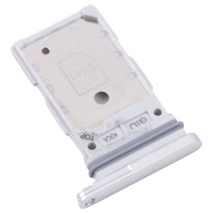 For Samsung Galaxy S21 FE 5G SM-G990B Original SIM Card Tray + SIM Card Tray (White) - Card Tray by buy2fix | Online Shopping UK | buy2fix
