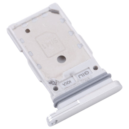 For Samsung Galaxy S21 FE 5G SM-G990B Original SIM Card Tray + SIM Card Tray (White) - Card Tray by buy2fix | Online Shopping UK | buy2fix