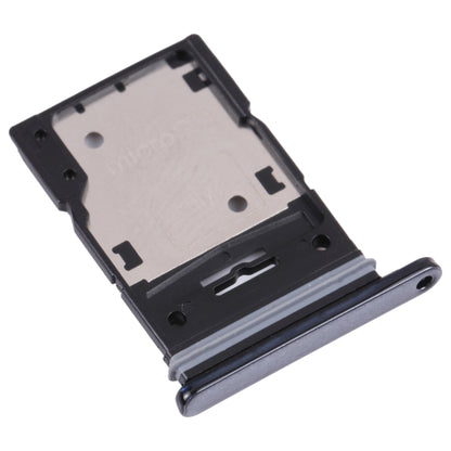 For Samsung Galaxy A53 5G SM-A536B Original SIM Card Tray + SIM Card Tray / Micro SD card tray (Black) - Card Tray by buy2fix | Online Shopping UK | buy2fix