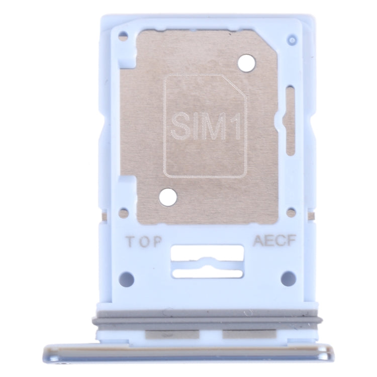 For Samsung Galaxy A53 5G SM-A536B Original SIM Card Tray + SIM Card Tray / Micro SD card tray (Blue) - Card Tray by buy2fix | Online Shopping UK | buy2fix