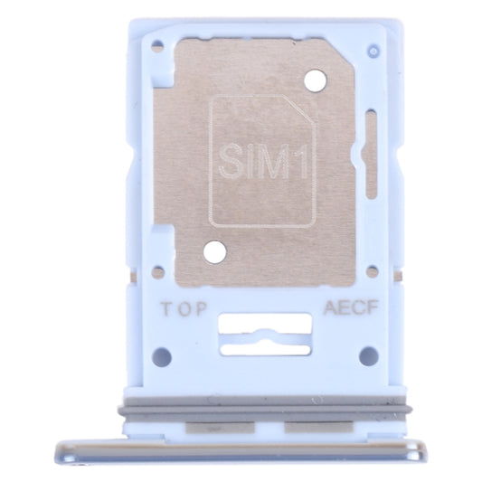 For Samsung Galaxy A53 5G SM-A536B Original SIM Card Tray + SIM Card Tray / Micro SD card tray (Blue) - Card Tray by buy2fix | Online Shopping UK | buy2fix