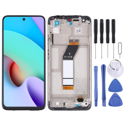 Original LCD Screen and Digitizer Full Assembly with Frame for Xiaomi Redmi Note 11 4G 21121119SC - LCD Screen by buy2fix | Online Shopping UK | buy2fix