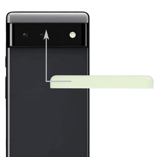 Couverture arrière supérieure avant pour Google Pixel 6 (vert)