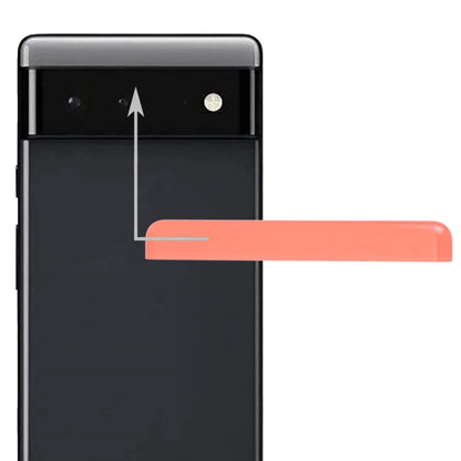 Front Upper Top Back Cover for Google Pixel 6 (Red) - Back Cover by buy2fix | Online Shopping UK | buy2fix