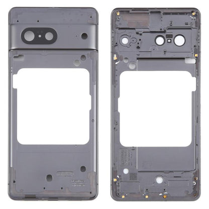 For Google Pixel 7 Front Housing LCD Frame Bezel Plate(Black) - Frame Bezel Plate by buy2fix | Online Shopping UK | buy2fix