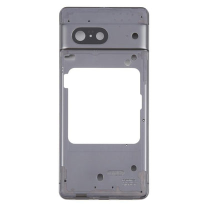 For Google Pixel 7 Front Housing LCD Frame Bezel Plate(Black) - Frame Bezel Plate by buy2fix | Online Shopping UK | buy2fix