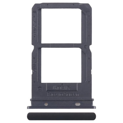 For OPPO Reno SIM Card Tray + SIM / Micro SD Card Tray (Black) - Card Tray by buy2fix | Online Shopping UK | buy2fix