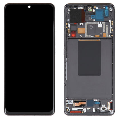 For Xiaomi 12 Pro / 12S Pro AMOLED Original LCD Screen Digitizer Full Assembly with Frame(Black) - LCD Screen by buy2fix | Online Shopping UK | buy2fix