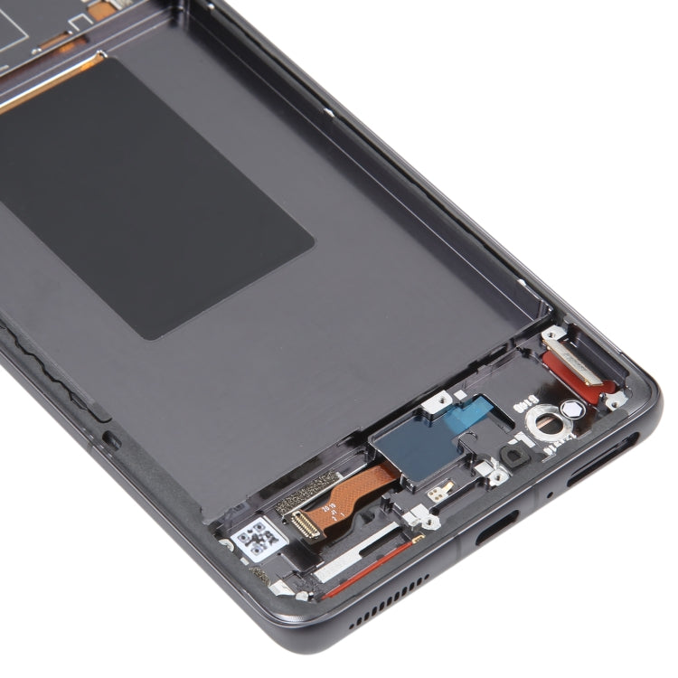 For Xiaomi 12 Pro / 12S Pro AMOLED Original LCD Screen Digitizer Full Assembly with Frame(Black) - LCD Screen by buy2fix | Online Shopping UK | buy2fix