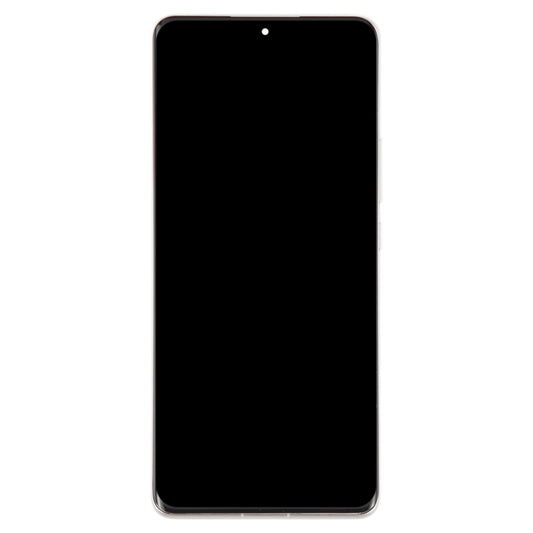 For Xiaomi 12 Pro / 12S Pro AMOLED Original LCD Screen Digitizer Full Assembly with Frame (Silver) by buy2fix