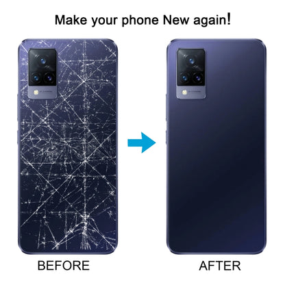 For vivo V21 Original Battery Back Cover with Camera Lens Cover(Blue) - Back Cover by buy2fix | Online Shopping UK | buy2fix