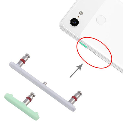 For Google Pixel 3 Original Power Button + Volume Button Control Button (Silver) - Others by buy2fix | Online Shopping UK | buy2fix