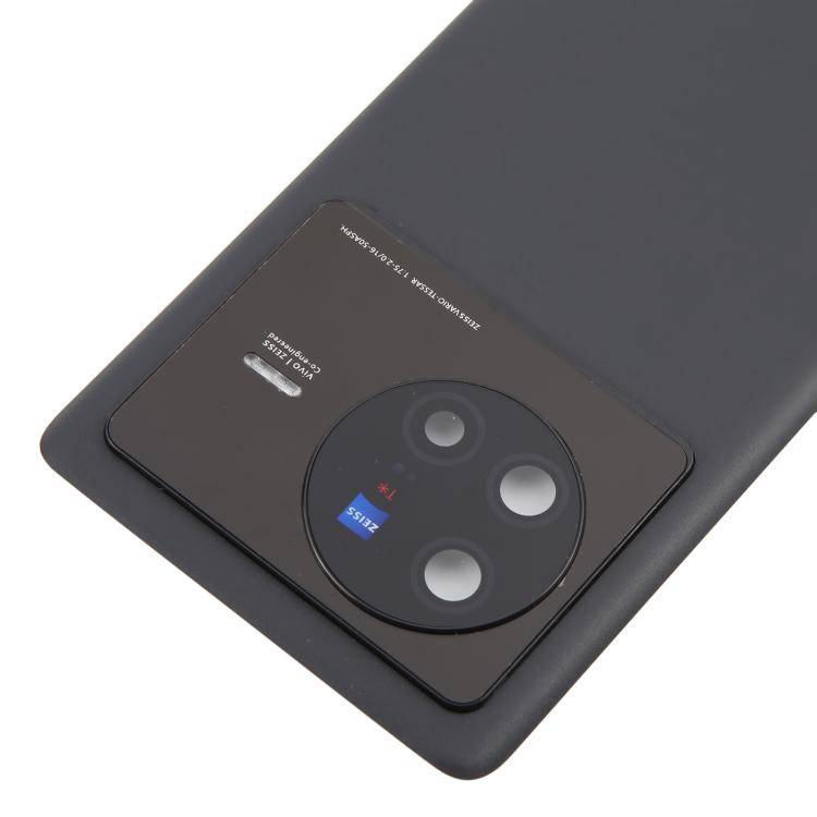 For vivo X80 Original Battery Back Cover (Black) - Back Cover by buy2fix | Online Shopping UK | buy2fix