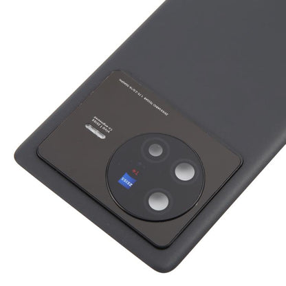 For vivo X80 Original Battery Back Cover (Black) - Back Cover by buy2fix | Online Shopping UK | buy2fix