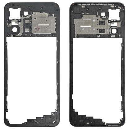 For Realme 10 4G Original Middle Frame Bezel Plate (Black) - Frame Bezel Plate by buy2fix | Online Shopping UK | buy2fix