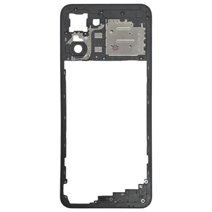 For Realme 10 4G Original Middle Frame Bezel Plate (Black) - Frame Bezel Plate by buy2fix | Online Shopping UK | buy2fix