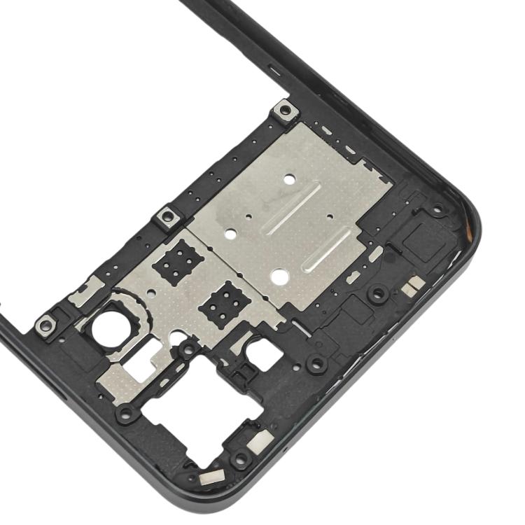 For Realme 10 4G Original Middle Frame Bezel Plate (Black) - Frame Bezel Plate by buy2fix | Online Shopping UK | buy2fix