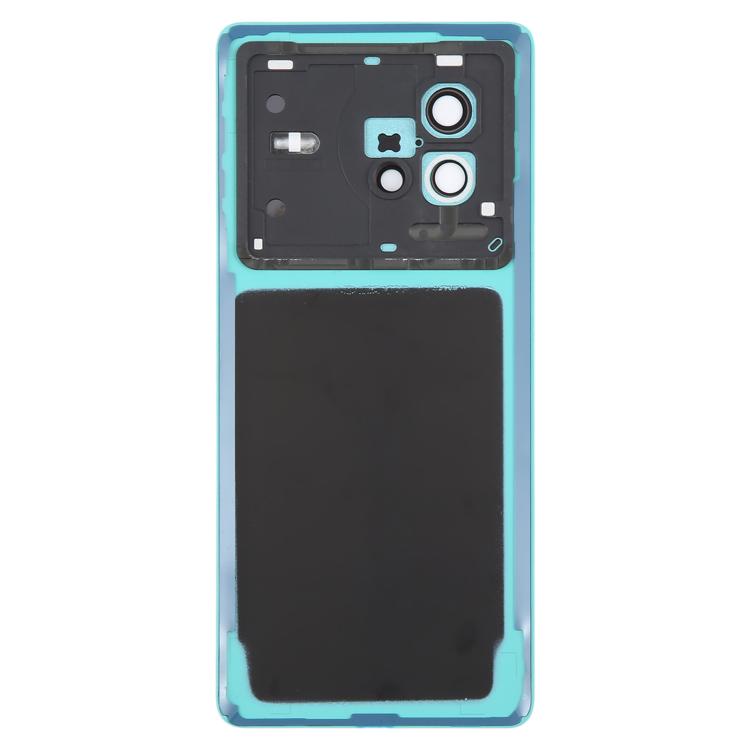 For vivo X80 Battery Back Cover with Camera Lens Cover(Blue) - Back Cover by buy2fix | Online Shopping UK | buy2fix