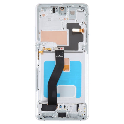 OLED LCD Screen For Samsung Galaxy S21 Ultra 5G SM-G998B Digitizer Full Assembly with Frame, Display Size: 6.78 inch (Silver) - LCD Screen by buy2fix | Online Shopping UK | buy2fix