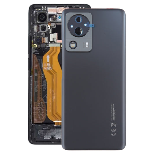 For Xiaomi 13 Lite Original Battery Back Cover(Black) by buy2fix