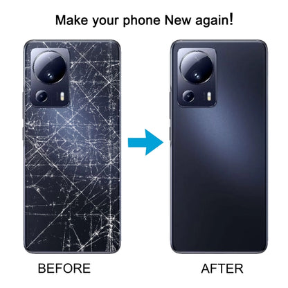 For Xiaomi 13 Lite Original Battery Back Cover(Black) by buy2fix