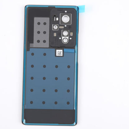 For ZTE Axon 40 Pro Battery Back Cover with Camera Lens Cover(Black) by buy2fix