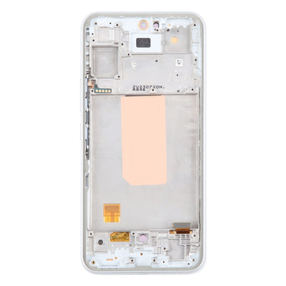 For Samsung Galaxy A54 5G SM-A546 6.43 inch OLED LCD Screen Digitizer Full Assembly with Frame (White) - LCD Screen by buy2fix | Online Shopping UK | buy2fix