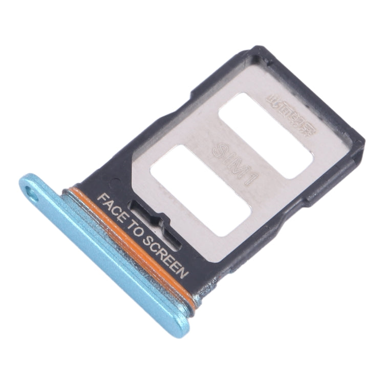 For Xiaomi Poco F5 SIM Card Tray + SIM Card Tray (Blue) by buy2fix