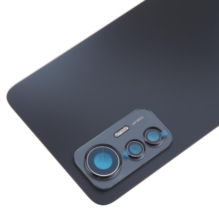 For Xiaomi 12 Lite Original Battery Back Cover(Black) - Back Cover by buy2fix | Online Shopping UK | buy2fix
