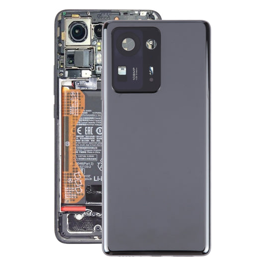 For Xiaomi Mi Mix 4 Original Battery Back Cover(Black) by buy2fix