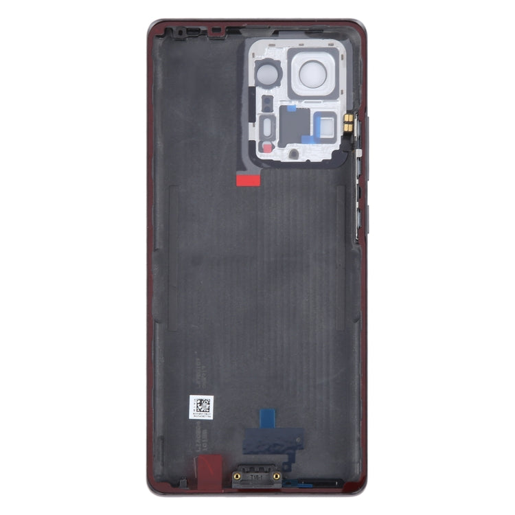 For Xiaomi Mi Mix 4 Original Battery Back Cover(Black) by buy2fix