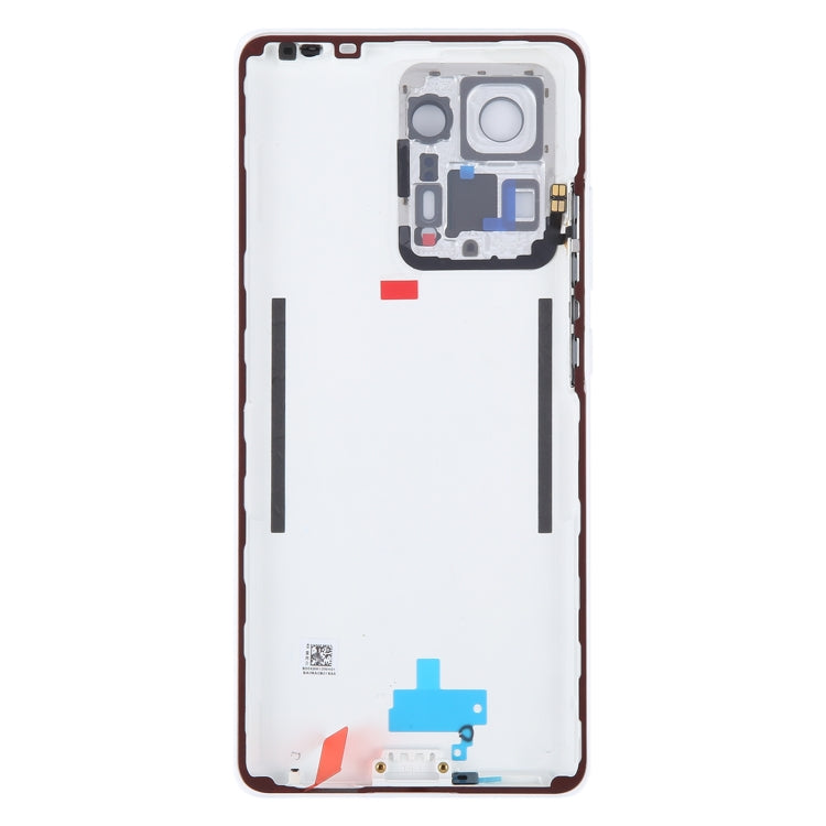 For Xiaomi Mi Mix 4 Original Battery Back Cover(White) by buy2fix