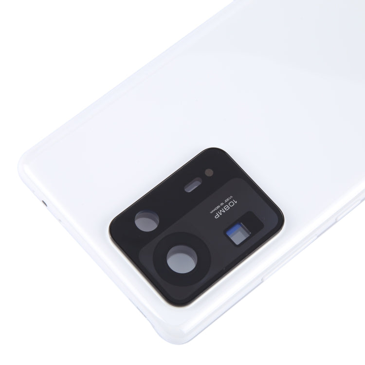 For Xiaomi Mi Mix 4 Original Battery Back Cover(White) by buy2fix