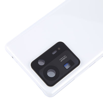 For Xiaomi Mi Mix 4 Original Battery Back Cover(White) by buy2fix
