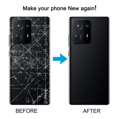 For Xiaomi Mi Mix 4 Original Battery Back Cover(White) by buy2fix