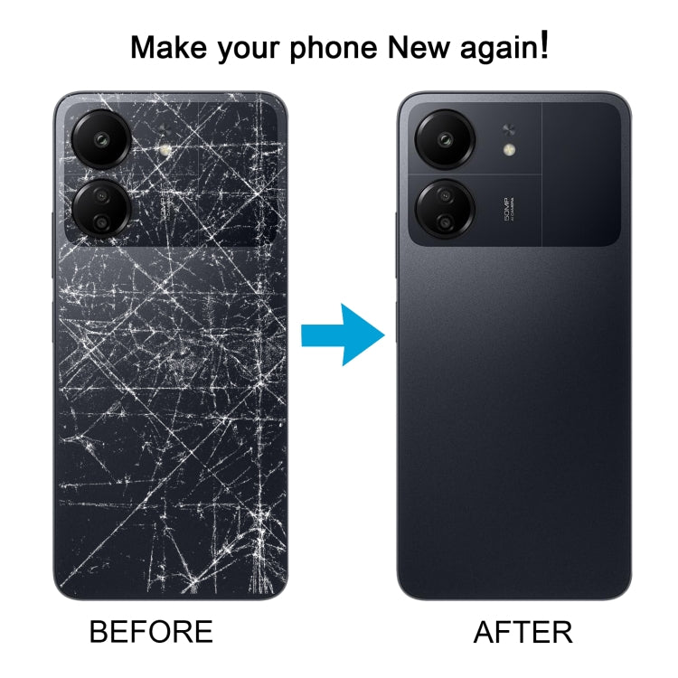 For Xiaomi Poco C65 Original Battery Back Cover(Green) by buy2fix