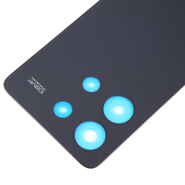 For Xiaomi Redmi Note 13 4G Original Battery Back Cover(Black) by buy2fix