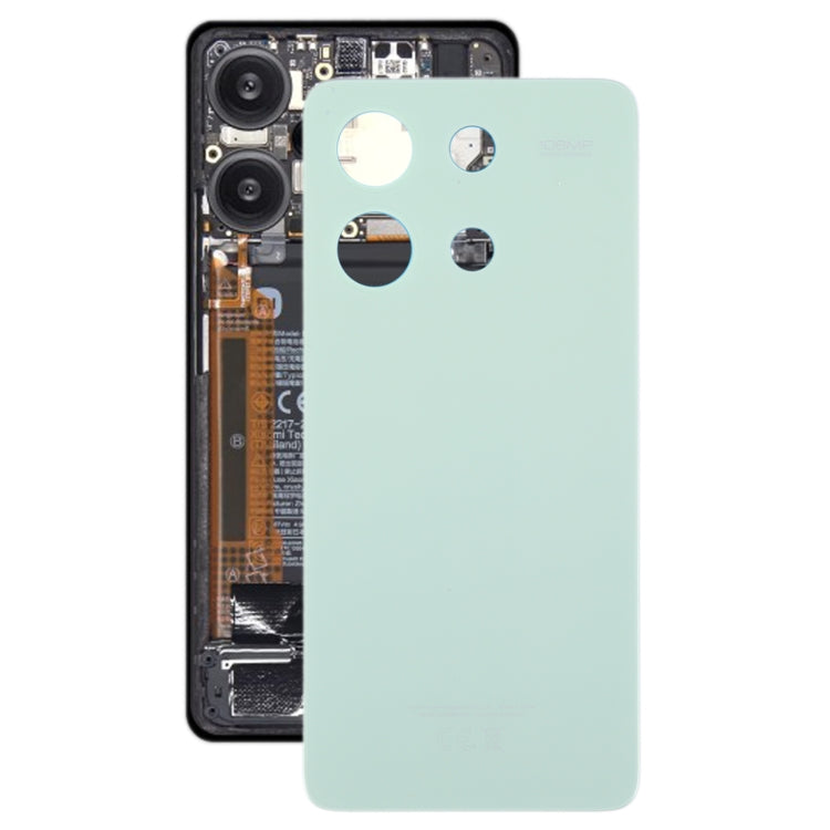 For Xiaomi Redmi Note 13 4G Original Battery Back Cover(Green) by buy2fix