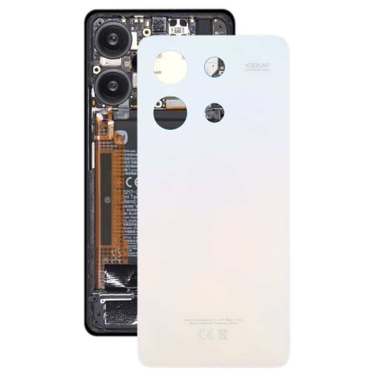 For Xiaomi Redmi Note 13 4G Original Battery Back Cover(Gold) by buy2fix