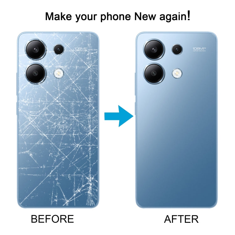 For Xiaomi Redmi Note 13 4G Original Battery Back Cover(Gold) by buy2fix