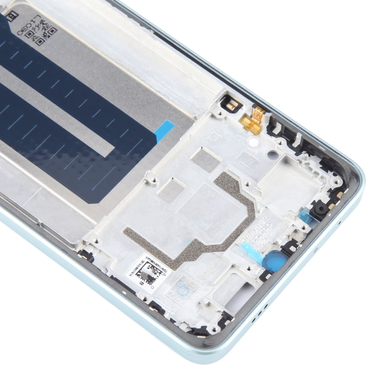 For Xiaomi Redmi K70E Original Front Housing LCD Frame Bezel Plate (Green) by buy2fix