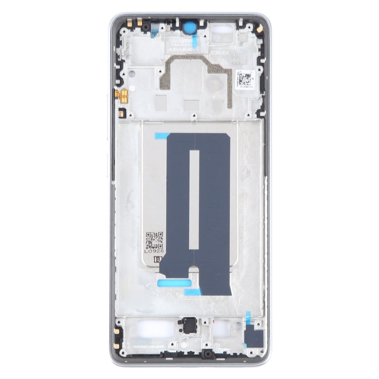 For Xiaomi Redmi K70E Original Front Housing LCD Frame Bezel Plate (Silver) by buy2fix