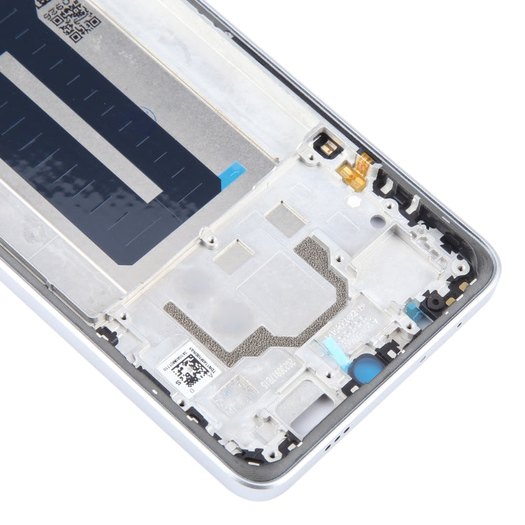 For Xiaomi Redmi K70E Original Front Housing LCD Frame Bezel Plate (Silver) by buy2fix