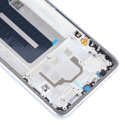 For Xiaomi Redmi K70E Original Front Housing LCD Frame Bezel Plate (Silver) by buy2fix