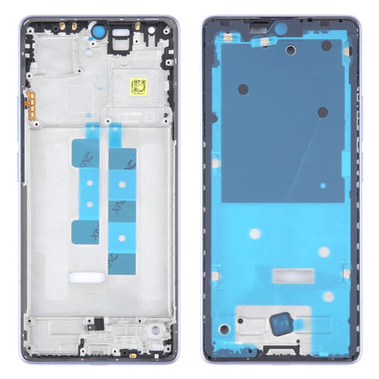 For Xiaomi Poco M6 Pro 4G Original Front Housing LCD Frame Bezel Plate (Blue) by buy2fix