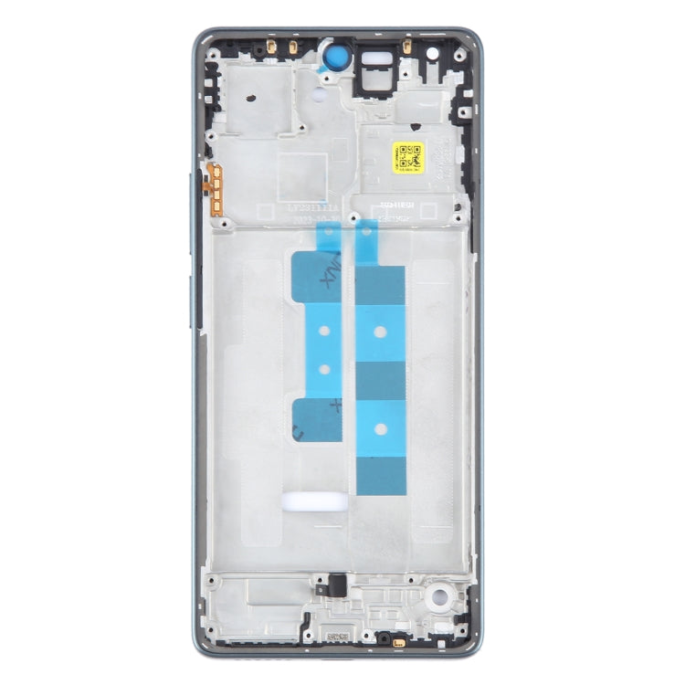 For Xiaomi Poco M6 Pro 4G Original Front Housing LCD Frame Bezel Plate (Blue) by buy2fix