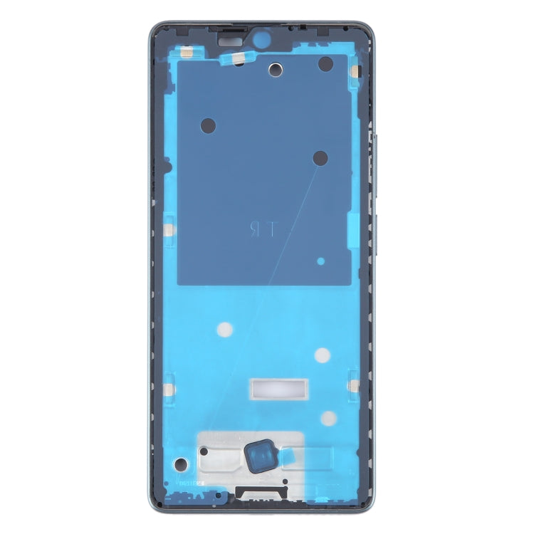 For Xiaomi Poco M6 Pro 4G Original Front Housing LCD Frame Bezel Plate (Blue) by buy2fix