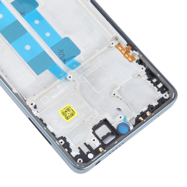 For Xiaomi Poco M6 Pro 4G Original Front Housing LCD Frame Bezel Plate (Blue) by buy2fix
