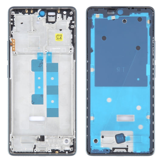 For Xiaomi Poco M6 Pro 4G Original Front Housing LCD Frame Bezel Plate (Purple) by buy2fix
